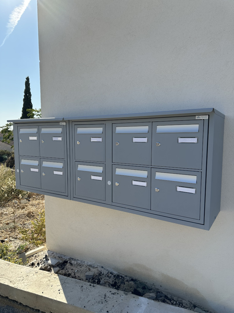 Boites Aux Lettres Collectives Normalisées MODUBOX
